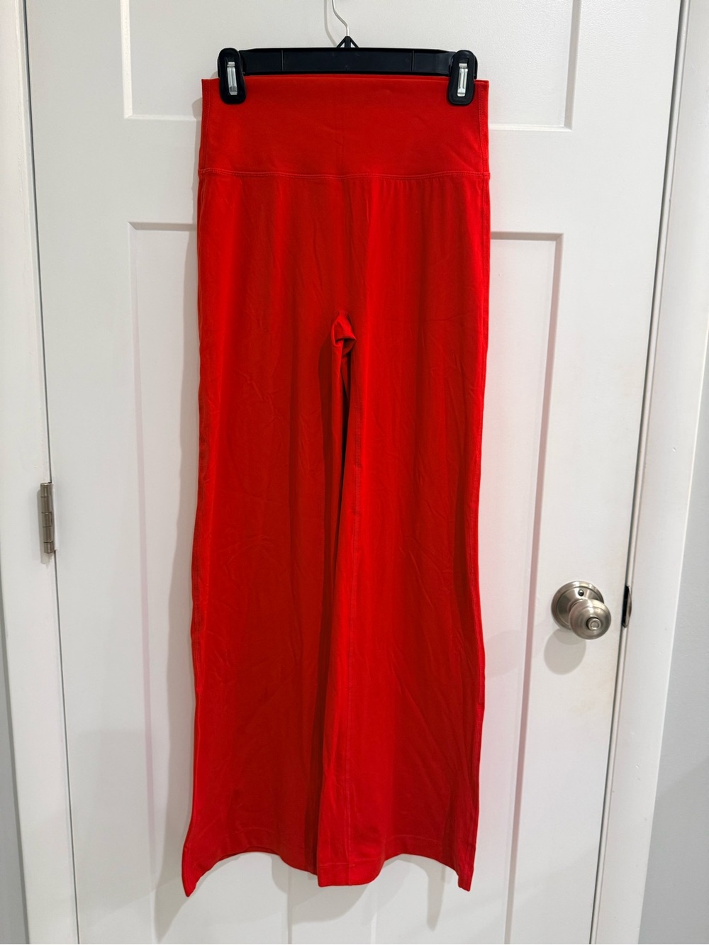 HALARA SoftlyZero High Waisted Tummy Control Bright Red Yoga Pants
